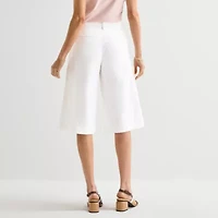 Liz Claiborne Emma Womens Culotte Pant