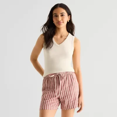 a.n.a Womens V Neck Sleeveless Tank Top