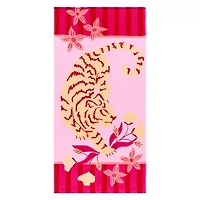 Hope & Wonder Women's History Month Tiger Printed Beach Towel