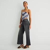 Forever 21 Womens Juniors Wide Leg Jean