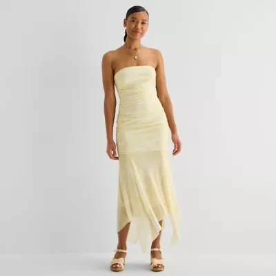 Forever 21 Womens Juniors Sleeveless Maxi Dress