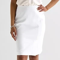 Black Label by Evan-Picone Womens Suit Skirt