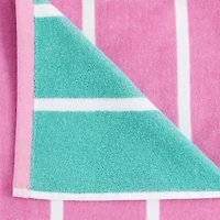 Outdoor Oasis Cabana Stripe Double-sided Beach Towel