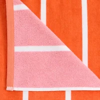 Outdoor Oasis Cabana Stripe Beach Towel