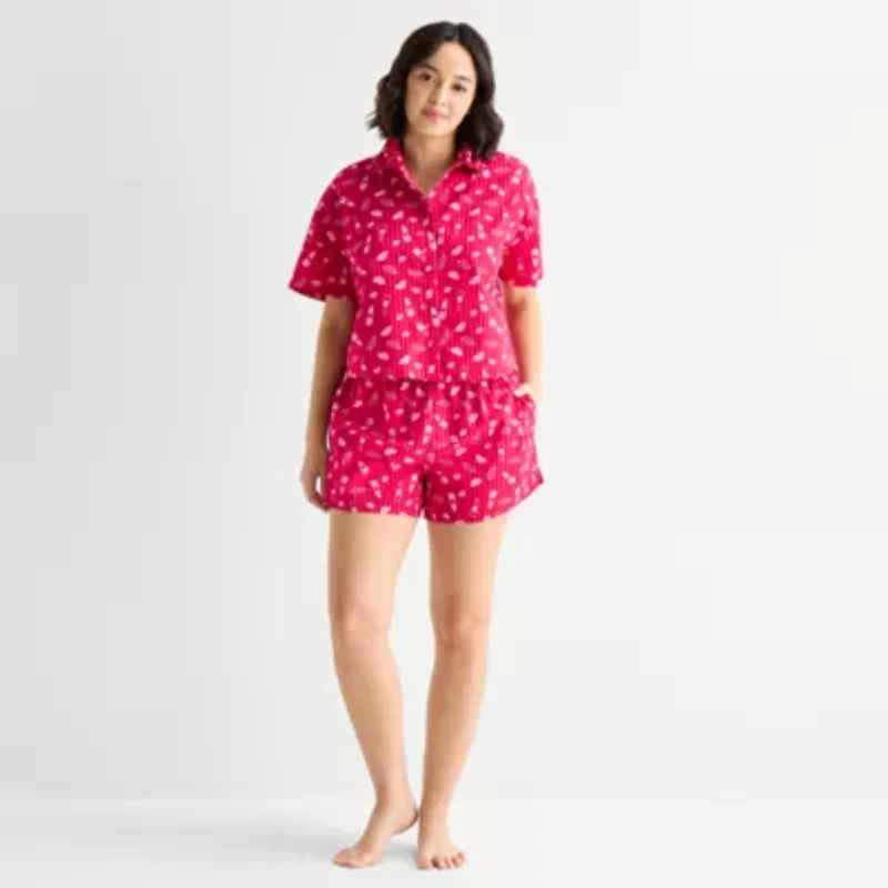 Hope & Wonder Women's History Month Lipstick Printed Pajama Short