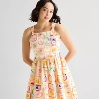 Hope & Wonder AAPI Womens Short Sleeve A-Line Dress