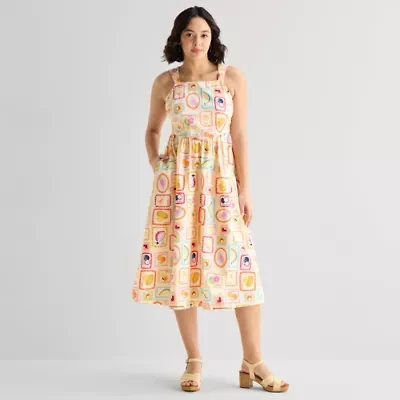 Hope & Wonder AAPI Womens Short Sleeve A-Line Dress