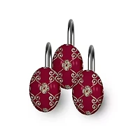 Popular Bath Monte Rose Shower Curtain Hooks