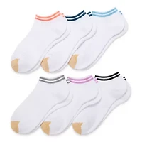 Gold Toe Cushion Womens 6 Pair Liner Socks