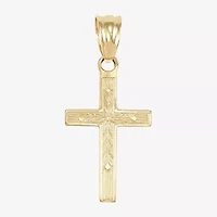 Unisex Adult 14K Gold Cross Pendant