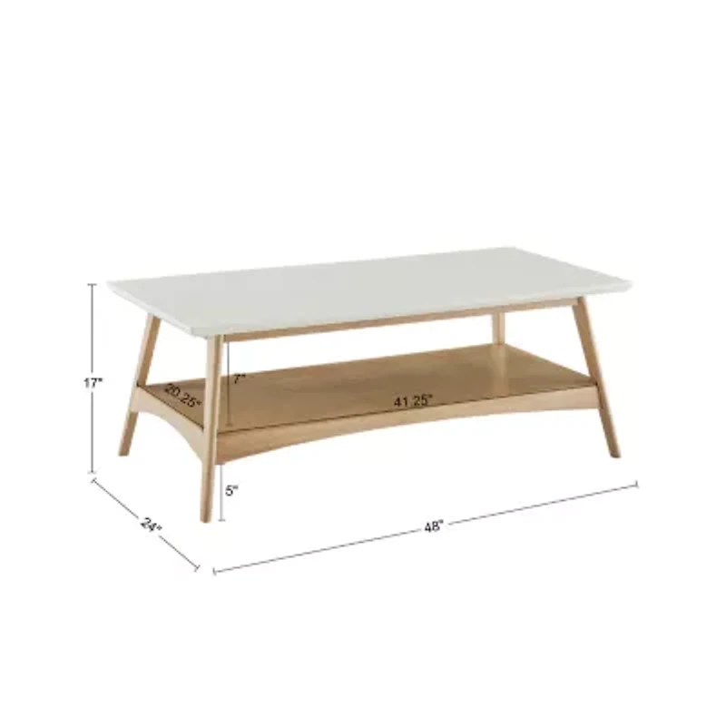Madison Park Avalon Living Room Collection Storage Coffee Table