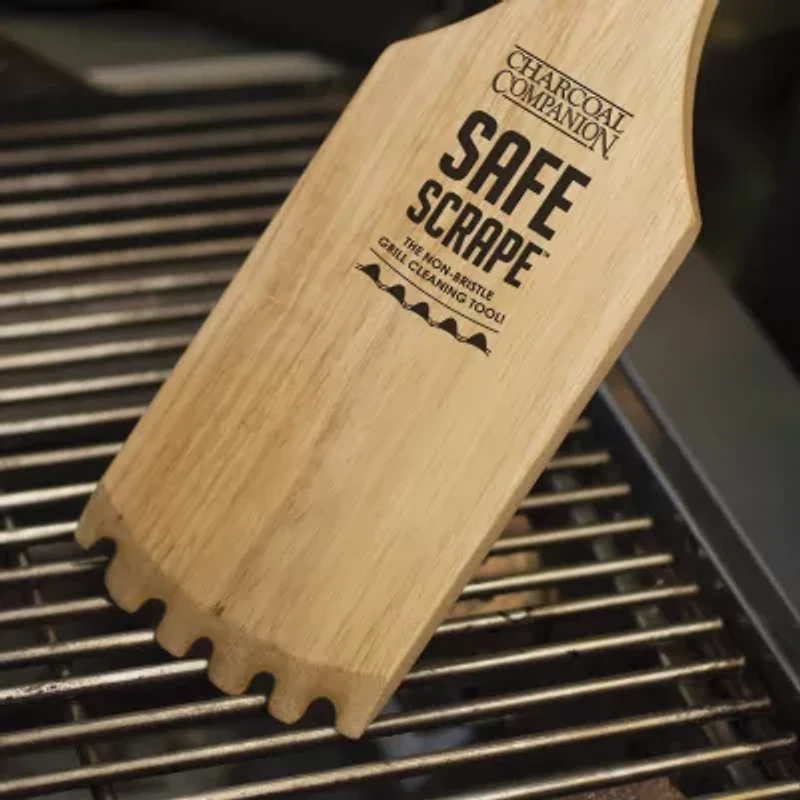 Charcoal Companion Safe Scrape Grill Cleaning Tool