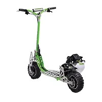 Uberscoot 70x 2-Speed Gas Scooter Green Ride-On Car