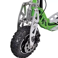 Uberscoot 70x 2-Speed Gas Scooter Green Ride-On Car