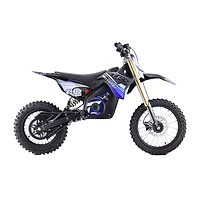Mototec 48v Pro Electric Dirt Bike 1500w Lithium Blue Ride-On Car