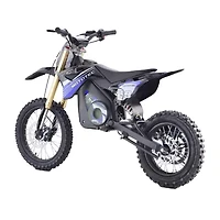 Mototec 48v Pro Electric Dirt Bike 1500w Lithium Blue Ride-On Car