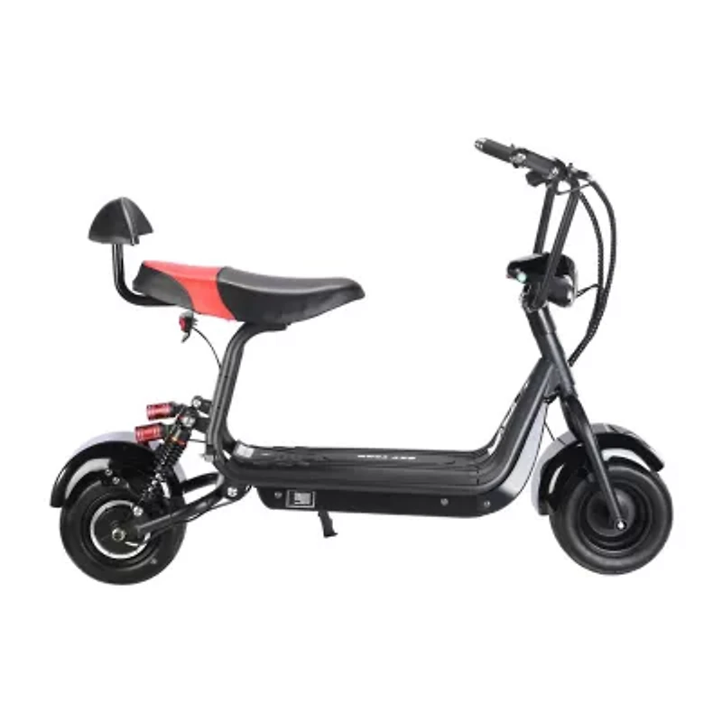 Mototec Mini Fat Tire 48v 500w Electric Scooter Black Ride-On Car