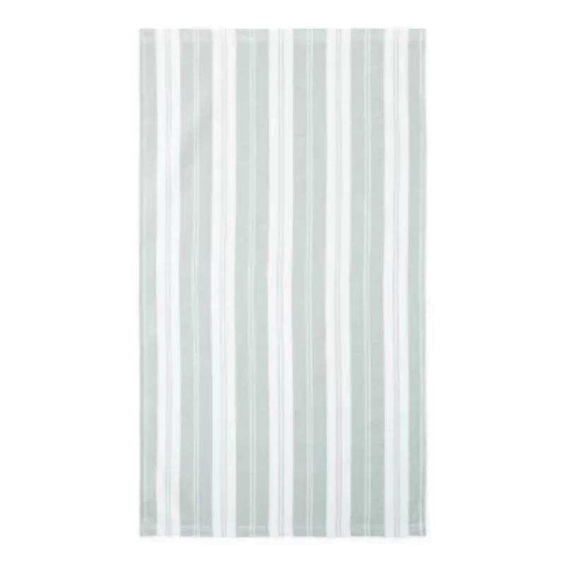 Cooks Striped Dual Purpose 4-Pc. Kitchen Towel Set