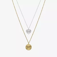 Sparkle Allure Womens 2-pc. Necklace Set