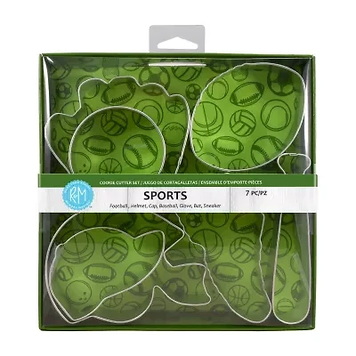 R&M International Llc Sports 7-pc. Cookie Cutters