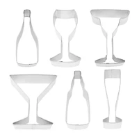 R&M International Llc Beverage 6-pc. Cookie Cutters