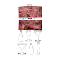 R&M International Llc Beverage 6-pc. Cookie Cutters