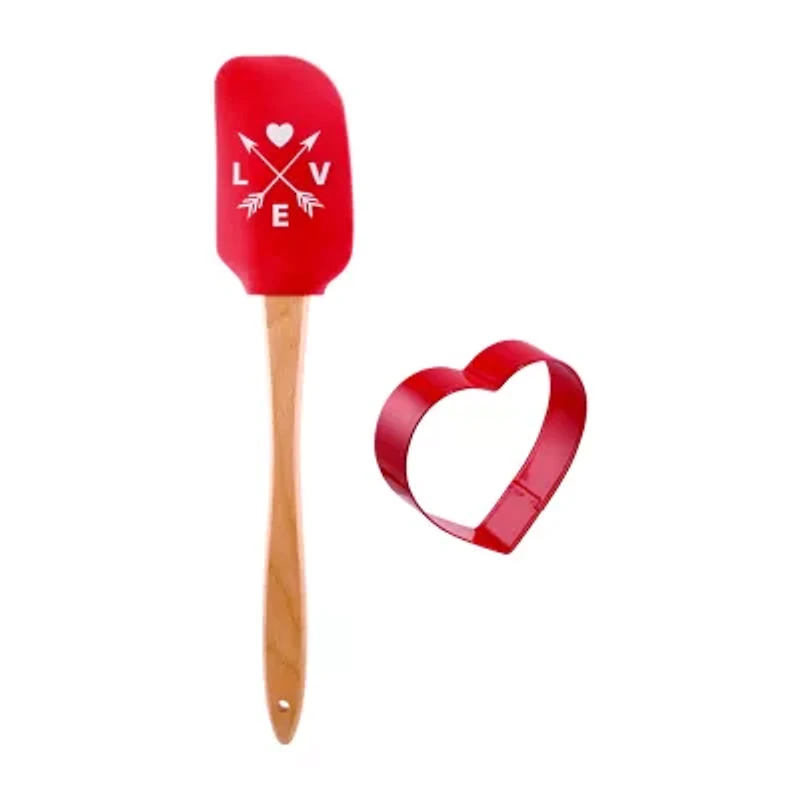 R&M International Llc Love Spatula and Cookie Cutter Set