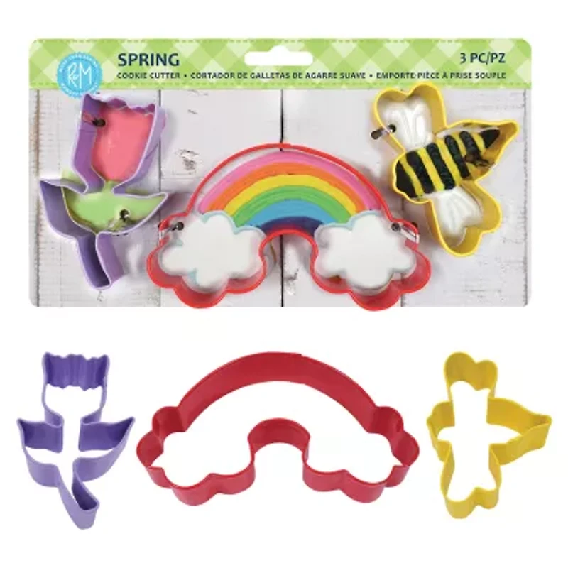 R&M International Llc Spring 3-pc. Cookie Cutters