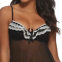 Jezebel Ruffles Galore Babydoll Set - 82154