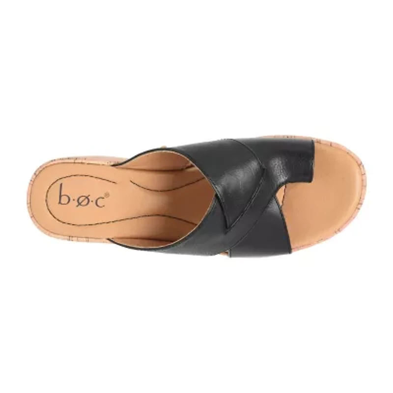 BOC by Born Womens Sunny Wedge Sandals