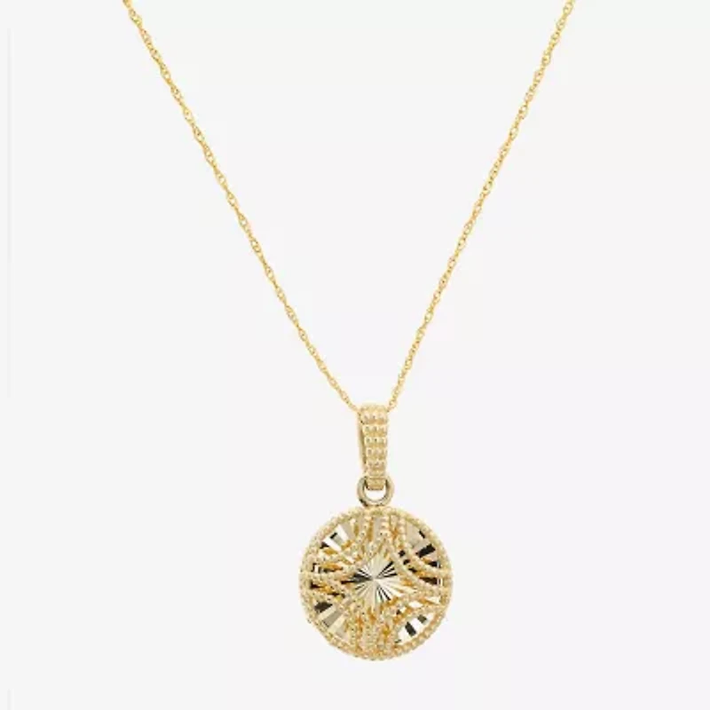 Womens 14K Gold Round 2-pc. Jewelry Set
