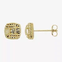 Womens 14K Gold Square 2-pc. Jewelry Set
