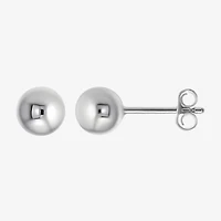 Womens Cubic Zirconia Sterling Silver Heart Round 3 Pair Earring Set
