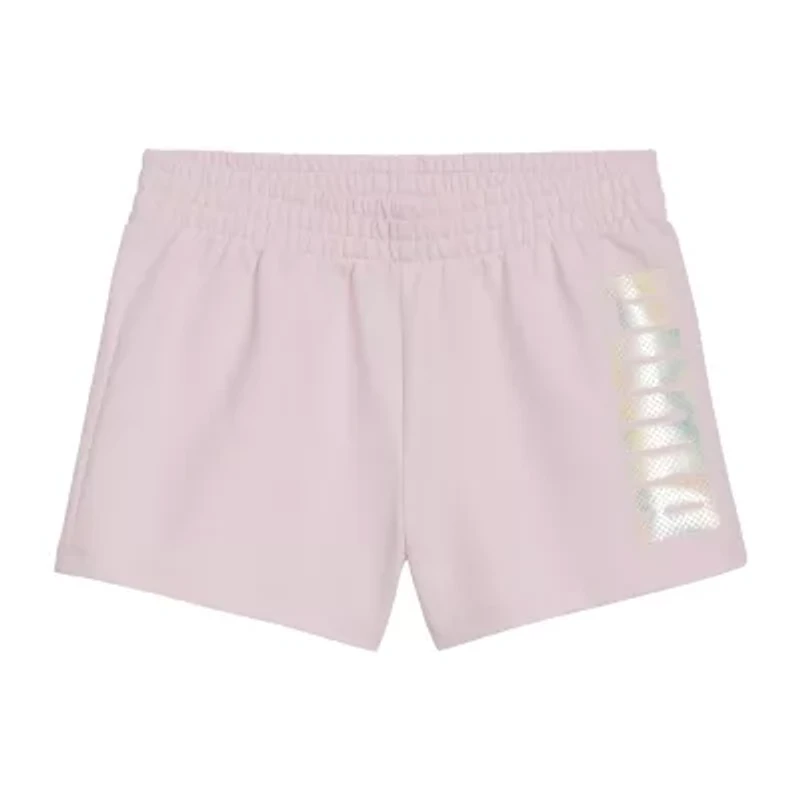 PUMA Big Kid Girls Workout Shorts
