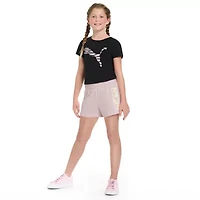 PUMA Big Kid Girls Workout Shorts