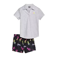 PUMA Big Kid Girls 2-pc. Short Set