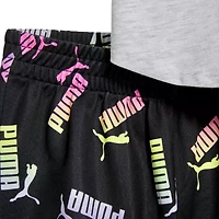 PUMA Big Kid Girls 2-pc. Short Set