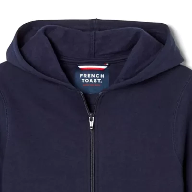 French Toast Big Kid Boys Hooded Fleece Long Sleeve Sweatshirt