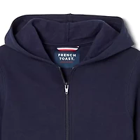 French Toast Big Kid Boys Hooded Fleece Long Sleeve Sweatshirt