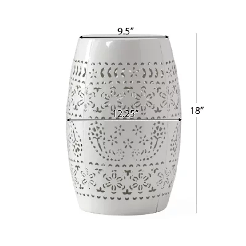 Ruby Iron Side Table