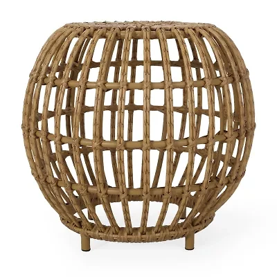 Ottawa Weather Resistant Rattan Side Table