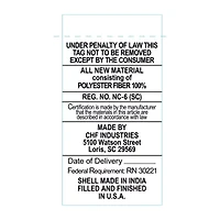 CHF Chenille Square Throw Pillow