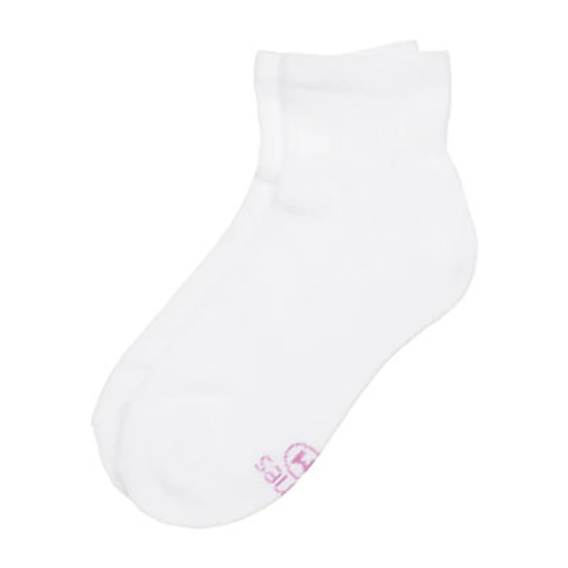 Hanes Ultimate Little & Big Girls 6 Pair Quarter Socks