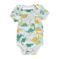 Okie Dokie Baby Boys Crew Neck Short Sleeve Rib -pc. Bodysuit