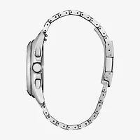 Citizen Mens Chronograph Silver Tone Stainless Steel Bracelet Watch Ca4680-55l