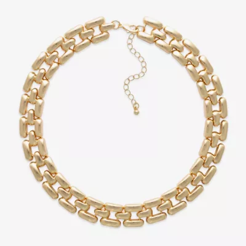 Bold Elements Womens 16 Inch Collar Necklace
