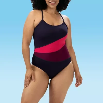 Dolfin Womens Easy-on + Easy-off One Piece Swimsuit
