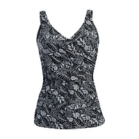 Dolfin Womens Easy-on + Easy-off Leaf One Piece Swimsuit
