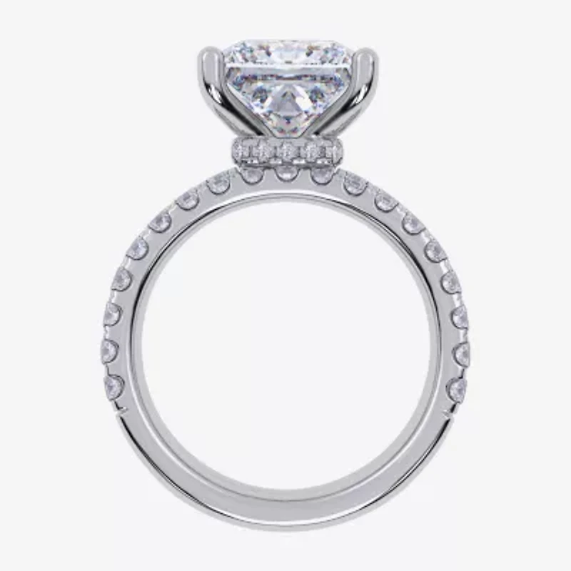 Signature By Modern Bride (G / Vs2-Si1) Womens 4 CT. T.W. Lab Grown White Diamond 14K Gold Side Stone Bridal Set