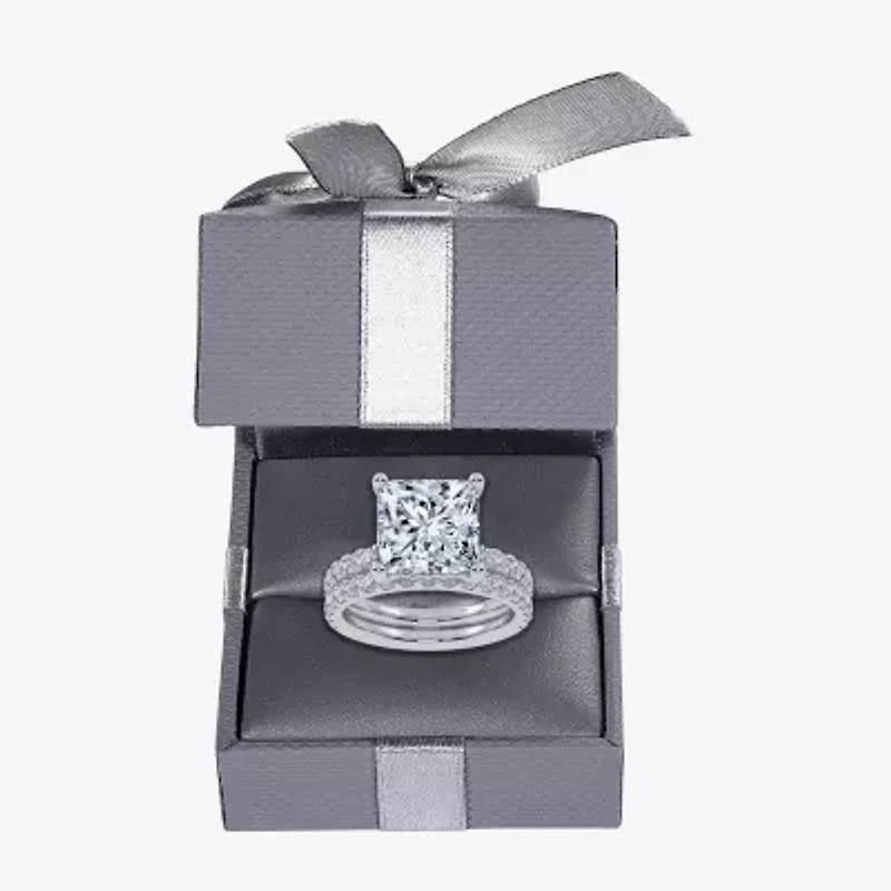 Signature By Modern Bride (G / Vs2-Si1) Womens CT. T.W. Lab Grown White Diamond 14K Gold Side Stone Bridal Set
